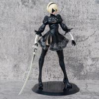 Figura De Acción Anime NieR:Automata YoRHa No. 2 Tipo B 28cm Modelo PVC Ornamento Colección Regalos De Cumpleaños Y Navidad Para Adultos Y Niños - details 4