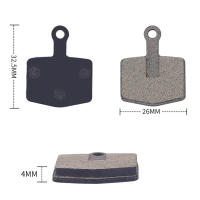 Pads De Freno Para Bicicleta Resistencia Al Desgaste Accesorios De Resina Pads Semi-metálicos Para Bicicleta Reemplazo De Parte De Cobre - details 3