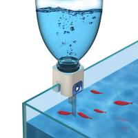 Dispositivo De Riega Para Acuario Automático Adorno De Pared Para Tanque De Peces Ajuste Del Nivel De Agua Con Plástico Material - details 0