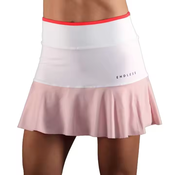 Ropa mujer Faldas Endless Falda Lace Blanco - 1