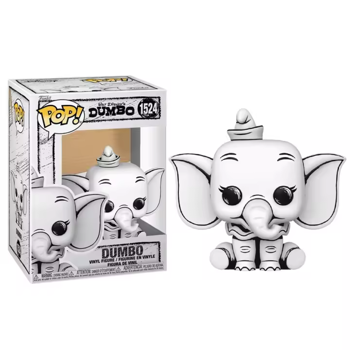 FUNKO POP! DUMBO - DUMBO (BOCETO), 80940, Nº1524, TIENDA CON LICENCIA OFICIAL - 1