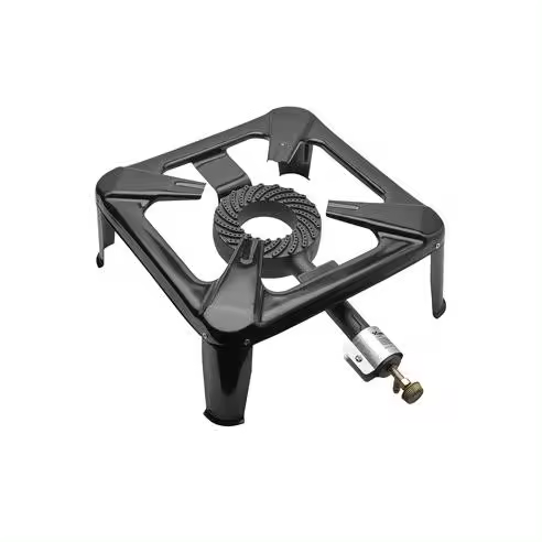 Papillon Hornillo Gas 4 Pies 40x40 Cm - Quemador 16 Cm - Potencia 6,5 Kw - Peso 3,6 Kg - 1