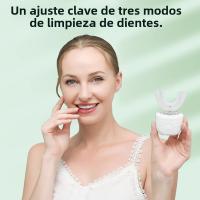 Cepillo De Dientes Eléctrico Portátil Con Carga Inalámbrica Y Cerdas De Silicona Cepillo De Limpieza Automática Para Adultos De Alta Calidad En Forma U - details 6
