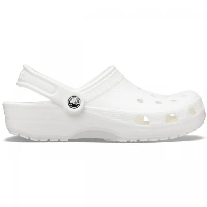 Zuecos Crocs Classic Unisex Blanco - Elegir Talla - 1