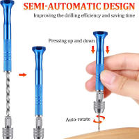 Juego De Brocas De Torcer Manual Azul Extendido 0.5-3mm Plástico Ambar Para Perforación De Circuitos Electrónicos Herramienta De Perforación De Madera - details 2