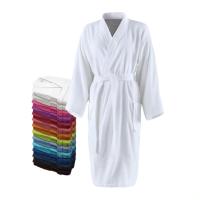 Albornoz de baño de Algodón cardado sin capucha. 100% Algodón premium Densidad 380gr. Disponible en varios colores. Tejido ultra suave y absorbente. Tamaños  M, L, XL y XXL - details 7