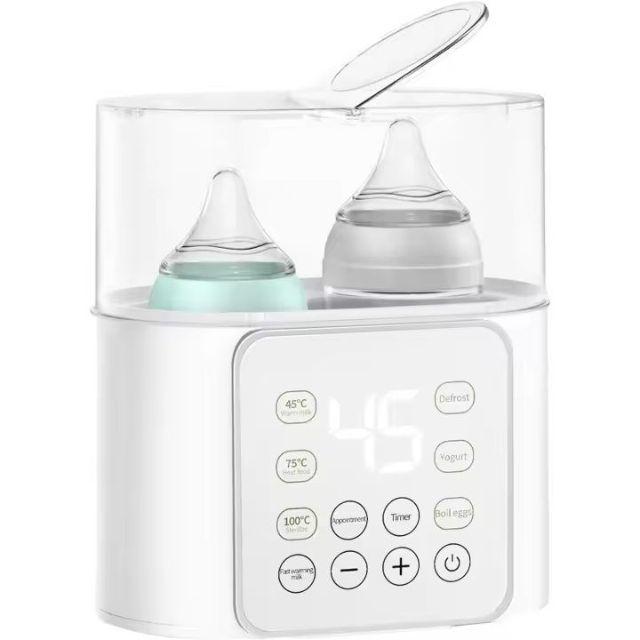 Calentador de Botella para Bebe Multifunctional Accesorio Calentador de Leche con Control de Temperatura Preciso Recomendado para 25-36m Hecho para Bebe - 1