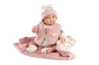 Muñecas Berbesa Berbesa, Mi pequeño reborn con mantita y chaleco, Muñecas para niñas muñecas juguetes para niñas muñecas recien nacidas muñecas recien nacidos - details 0