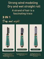 Secador De Pelo Multifuncional Con Cepillo De Aire 110000 RPM Y Iones Negativos Herramienta De Estilo De 3 En 1 Para Secado Del Cabello - details 1