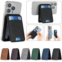 Cartera De Cuero PU Con Soporte Magnético Para iPhone 13/14/15/16 Bolsillo Para Tarjetas Y Monedas Estilo Casual Para Hombres - details 0
