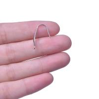 50/100PCS Tenedores De Aretes De Acero Inoxidable Color Plata Para Fabricación De Joyas DIY Gancho De Hierro Para Aretes Suministros De Enlaces - details 12