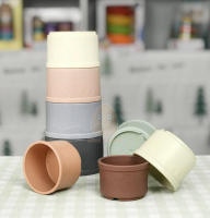 Juego De 8 Piezas De Copas De Bebé Para Pila Torre De Anillos De Baño Juguete Educativo Temprano Para Infantes Regalo - details 4