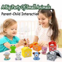 Juguetes Montessori Para Niños Con Puppets De Animales Juego De Alineación Y Colores Educativo Y Sensorial Para Pensamiento Y Entrenamiento - details 1