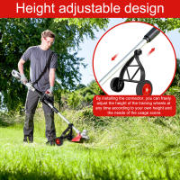 Ruedas De Soporte Para Trimmer De Hierba Universal Accesorios De Jardín Reducción De Ruido Construcción Estable Para Jardinería - details 3