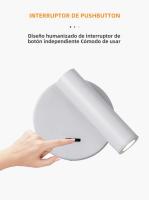 Lámpara De Pared LED Moderna Rotatable Y Ajustable Para Lectura Luz De Noche Para Dormitorio Sala De Estar Estudio Iluminación Doméstica - details 3