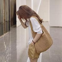 Mujeres Bolso Grande de paja Ratán Playa Bolso Hobo Bolsos Verano Tejido a Mano Bolso de paja - details 3