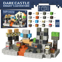 Juego De Bloques Magnéticos 3D Para Niños Y Niñas Modelo Arquitectónico DIY Juguetes STEM Regalos De Navidad Con 54-150 Piezas - details 3