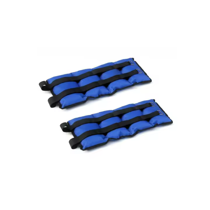 Mediawave Store Par de pesas 6 kg para tobillos y muñecas tobilleras de fitness tobilleras de gimnasio (2x3kg) - 1