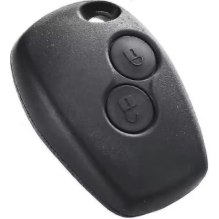 Carcasa de llave remota compatible con Renault Dacia Sandero Duster Lodgy Logan Dokker de 2 botones - 1
