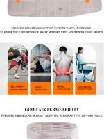 Soporte Para Cintura JINGBA Entrenador De Corporalidad Protección Lumbar Deportiva Faja De Sudoración Fitness Para Hombre - details 4