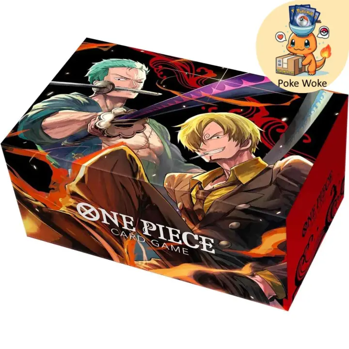 Deck One Piece Storage Box Zoro & Sanji Limited Edition - Cartas Pokemon Originales Tcg - 1