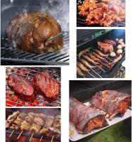 LMETJMA Caja De Fumador Para Barbacoa a Gas O Carbón Acero Inoxidable Caja De Humo Para Asar Con Maderas JT43 Resistente Al Calor Fácil De Limpiar - details 8