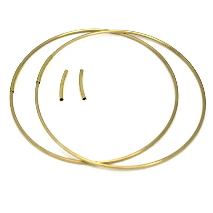 Anillos De Metal Para Colgantes De Red De Sueños 10PCS 80-120mm Herramienta De Artesanía DIY Para Boda Decoración De Hogar Accesorios De Manualidades - 1