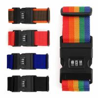 Cinta De Seguridad Antirrobo Para Equipaje Con Cerradura De Contraseña Ajustable Accesorios De Viaje Para Maletas Y Bolsos - details 1
