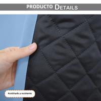 Cortinas De Blackout Tejidas 100% Poliéster Para Sala De Estar Y Dormitorio Con Cierre De Anillas Diseño Moderno Y Grueso Para Invierno - details 15