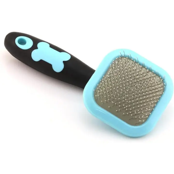Cepillo de Perro Verde para Perros Pequeños - 1