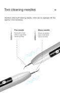 Escáner Dental Eléctrico Ultrasonido Smart Device De Belleza Dental Para El Hogar Limpieza De Dientes Con Agua Flosser Y Eliminación De Calcio - details 4