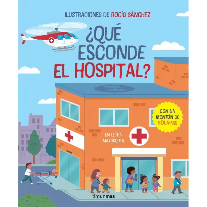 QUE ESCONDE EL HOSPITAL LIBRO CON SOLAPAS - 1