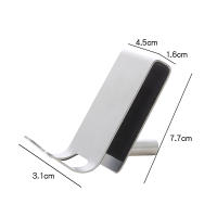 Gancho De Ducha De Acero Inoxidable Para Puerta De Vidrio Gancho De Baño Ligero Gancho Para Toalla De Ducha Soporte De Ducha - details 21
