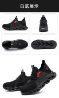 Zapatos De Seguridad Para Hombre Talla 48 Con Punta De Acero Ligeros Y Transpirables Antideslizantes Antipinchazos Y Anticolisiones Para Trabajo Y Uso Diario - details 12