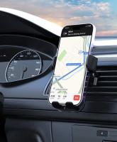 Soporte de teléfonos móvil para coche,SANDA,fijación de rejilla de ventilación de aire,rotación estable 360 grados,gravedad,para el móvil con tamaño de pantalla  de 3.5''--6.7'' - details 2