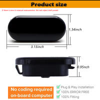 2pcs Luces Laterales De Marcador LED Con Lente Ahumada Amarilla Para Volkswagen MK4 Golf Jetta Bora B5/B5.5 Passat Y Beetle GTI R32 Estilo Euro - details 3