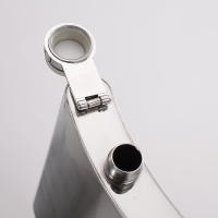 Botella De Mano De Acero Inoxidable 1-10oz Para Hombres Contenedor De Alcohol Portátil Botella De Vino Con Tapa De Tornillo - details 20
