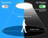 Lámpara De Techo LED Con Sensor De Movimiento IP44 Impermeable 220V 20W/30W Para Sala De Estar Pasillos Corredores Iluminación Moderna - details 1