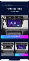 Junsun  Android 13 inalámbrico CarPlay Android Auto Radio para Skoda Fabia 2014 2015 2016 2017 2018 2019 coche Multimedia navegación GPS autorradio - details 2