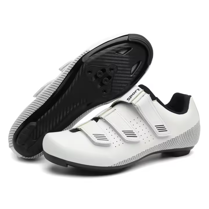 Zapatos De Ciclismo Para Hombre Y Mujer MTB Con Cierre De Correa Y Bucle Zapatillas De Bicicleta Para Ejercicio En Interiores Y Bicicletas De Carretera - 1