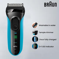 Afeitadora Eléctrica Braun Serie 3 ProSkin 3040S 3010S Para Hombres Con Recortador Recargable Universal 100-240v Afeitado Seco Y Húmedo - details 6