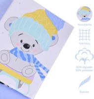 DECASATEXTIL Funda Nórdica Infantil - Cama 90 - Cama 105 -Juvenil – 3 Piezas – Funda nordica, Bajera y Almohadón – Reversibles - Algodón/Poliéster- Suave Transpirable- Surfers Azul - details 2