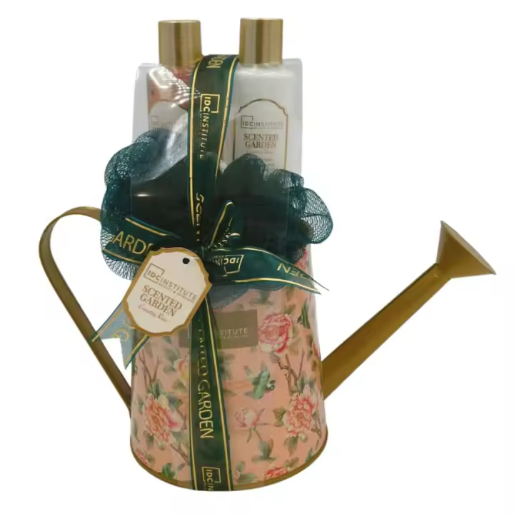 Set de Baño Regadera IDC INSTITUTE REGALO – Gel, Loción, Sales y Esponja con Aroma Fresco Afrutado - 1
