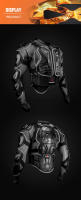 Chaqueta De Motocross Con Protección De Torso Y Espalda Certificada CE Para Motocicleta Resistente Al Desgaste Unisex - details 4