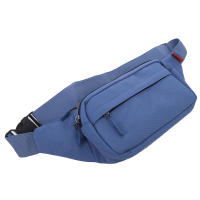 Bolsa De Cintura Para Hombres Y Mujeres Bolsa De Teléfono De Lona Gran Tamaño Con 3 Bolsillos Estilo Casual Para Viajes - details 7