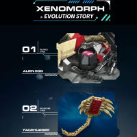 Bloques De Construcción Creativos Robot Batalla Alienígena Xenomorfo Modelo Juguete Bestia Estelar Regalos De Cumpleaños Año Nuevo Navidad 882 Piezas - details 3