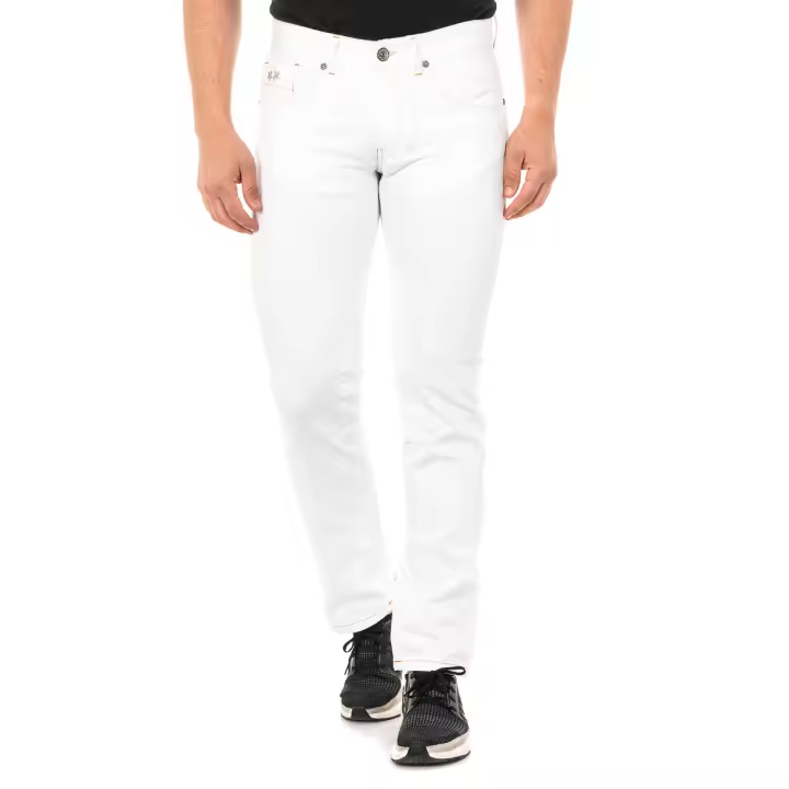 La Martina-Pantalón largo tejano con bajos de corte recto JMT016 para Hombre - 1