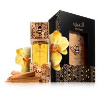 Lattafa Atheeri EDP 100 ml – Perfume árabe 100% original para mujer, lujo oriental y joya olfativa del Medio Oriente. - details 1