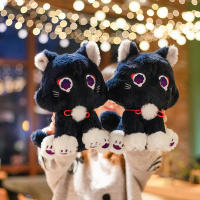 Muñeco De Peluche Gato Anime Genshin Impact Wanderer Mascota Scaramouche Juguete Para Niños Muñeco De Cosplay Regalo De Peluche Suave Para Adultos Y Niños - details 8