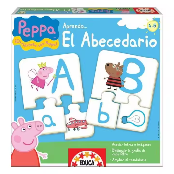 Aprendo... El Abecedario Peppa Pig DE EDUCA - 1
